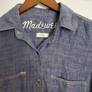 Madewell Tops - Madewell chambray denim button down top Madewell Tops - Madewell chambray denim button down top